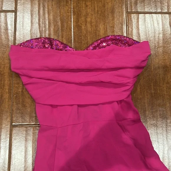 Lucy in the sky sequin crepe maxi dress - Picture 2 of 9